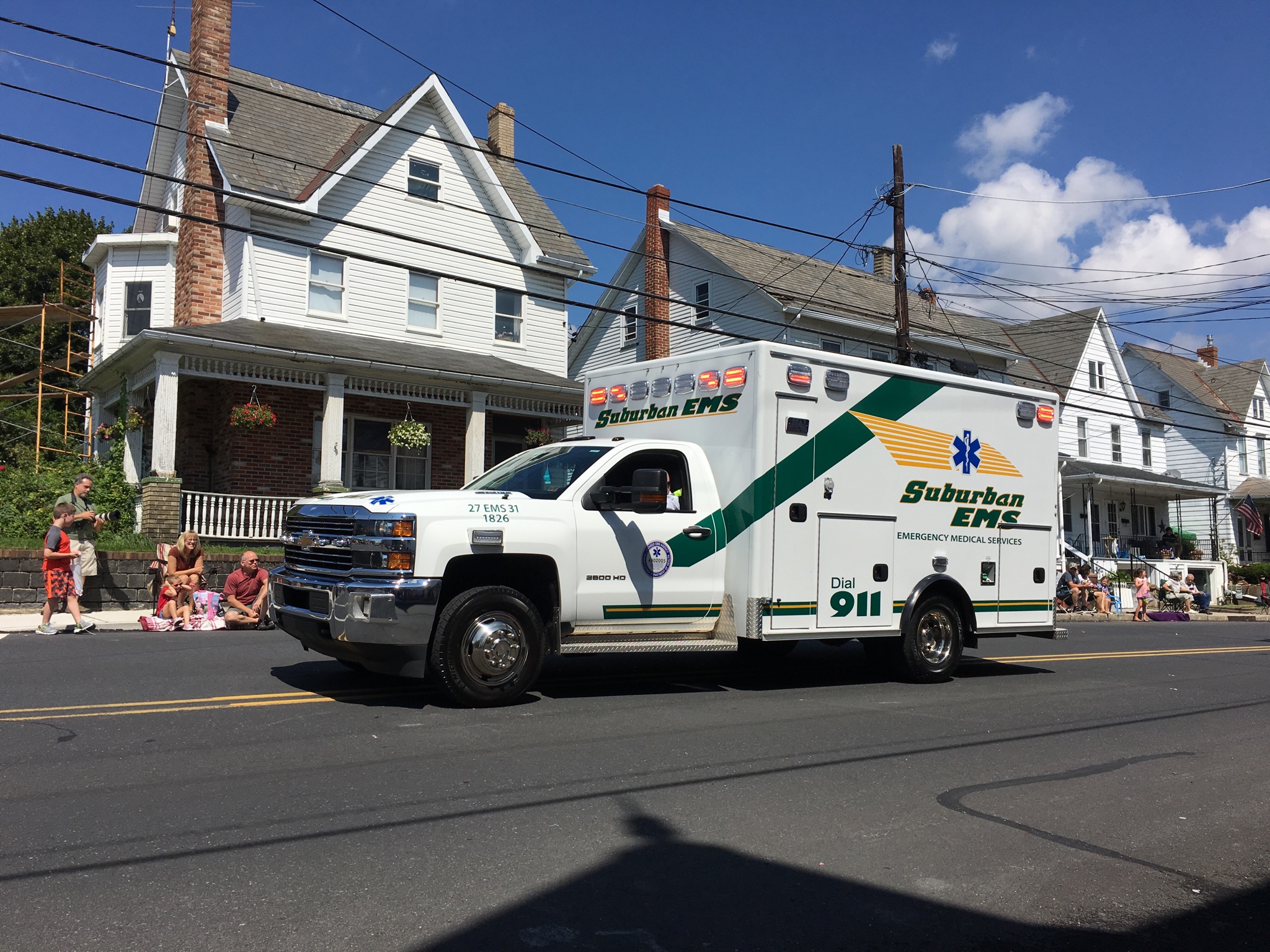 Pen Argyl Labor Day Parade Suburban EMS