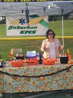 Suburban EMS helps out at the Miracle League Halloween Event